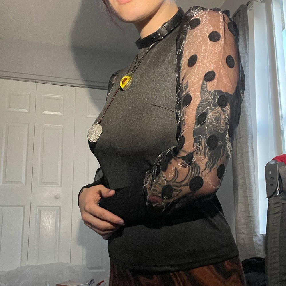 Polka Dot Blouse